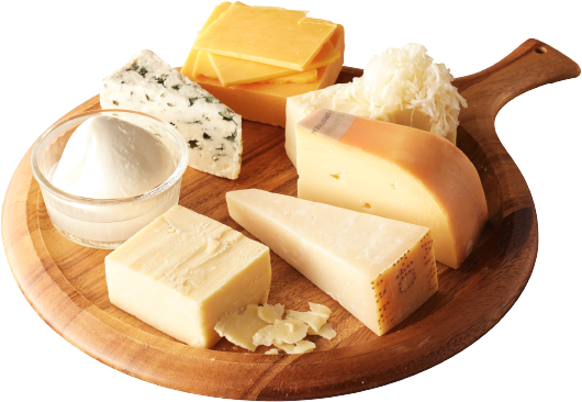 黄金比のチーズが、おいしさの答え。