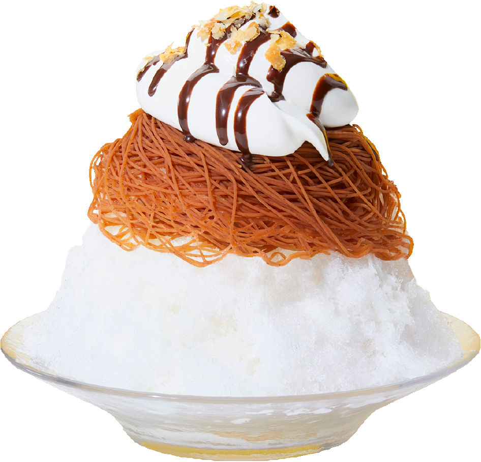 秋のスイーツが、夏のかき氷に！