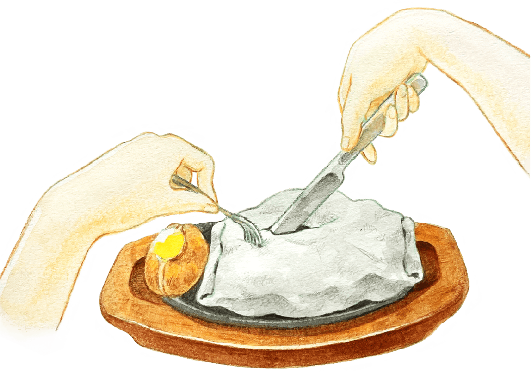 あなたの前で、ちょうどできたて。