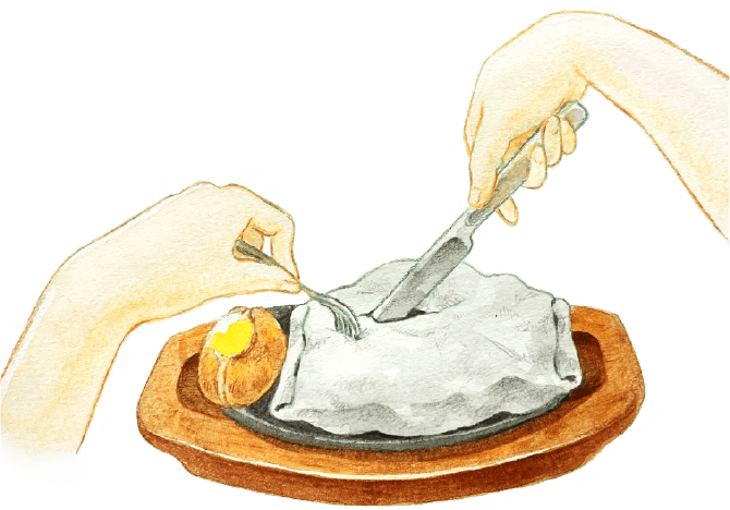 あなたの前で、ちょうどできたて。