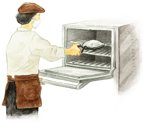 オーブンやホイルまで、包み焼きオリジナル。