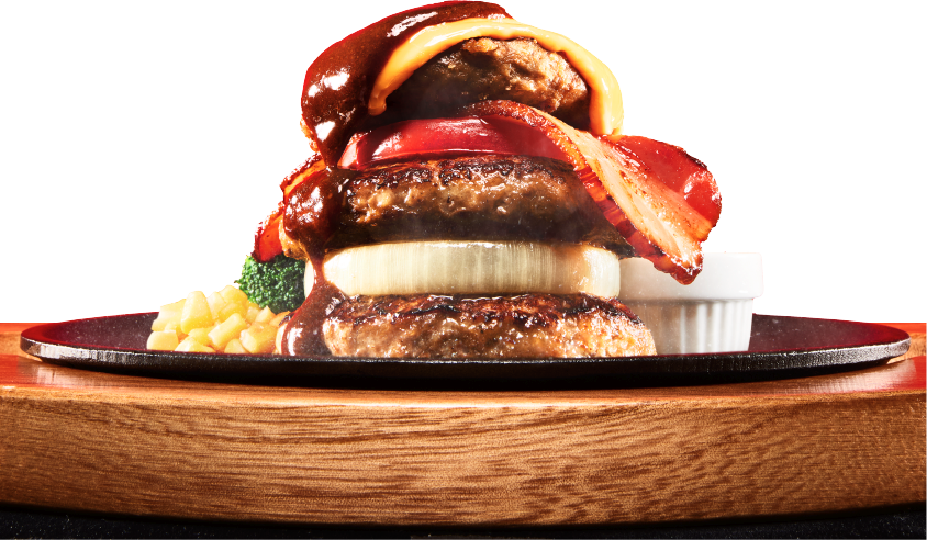 ココ話 | トリプルハンバーグ | ココス ファミリーレストラン [COCO'S]