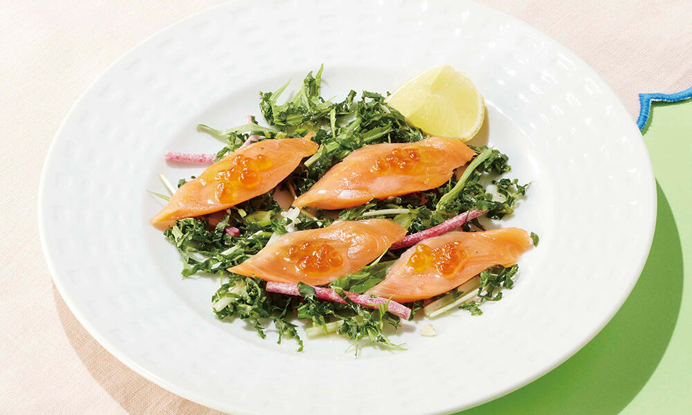 ランチ サーモンといくらのカルパッチョ | メニュー | ココス