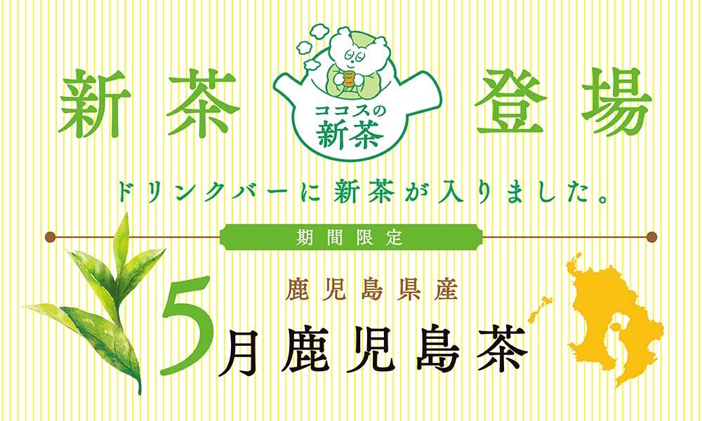 新茶登場　5月鹿児島茶