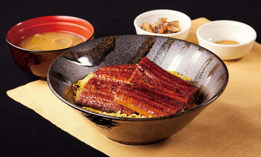 うなぎ2枚の特上丼