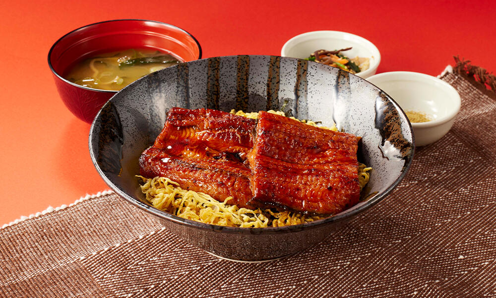 うなぎ2枚の特上丼