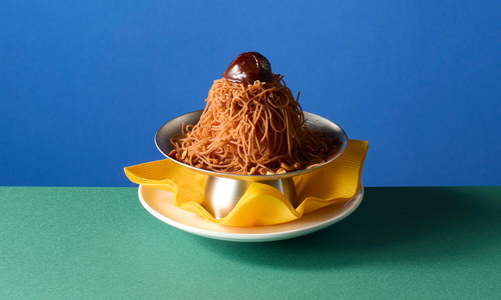 ミニ！イタリア栗のしぼりたてモンブラン