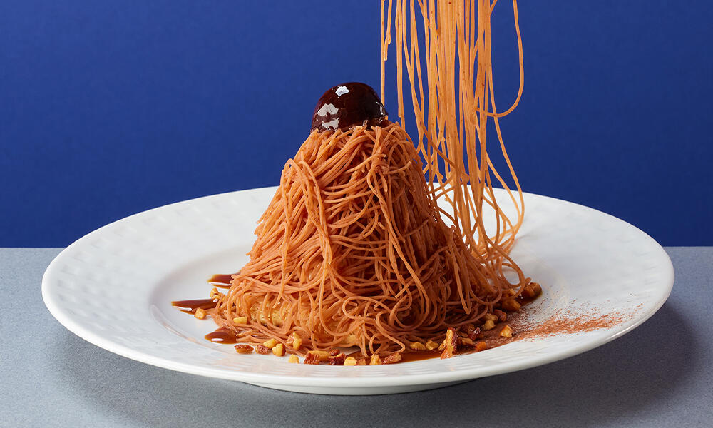 イタリア栗のしぼりたてモンブラン