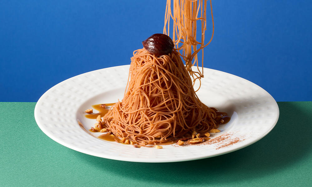 イタリア栗のしぼりたてモンブラン