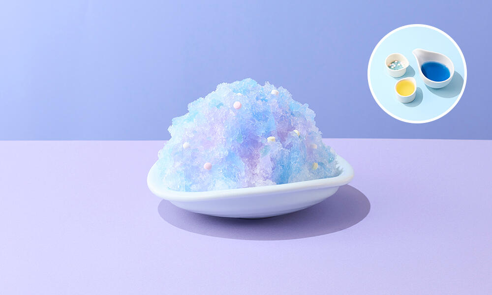 純氷ふわふわかき氷 ミニ！ポップブルー