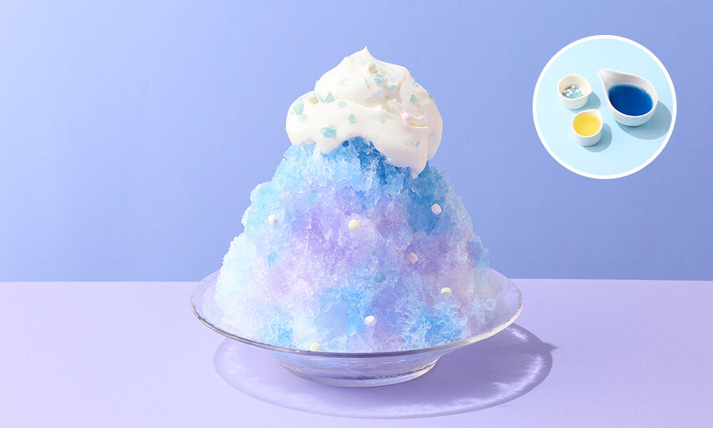 純氷ふわふわかき氷 ポップブルー